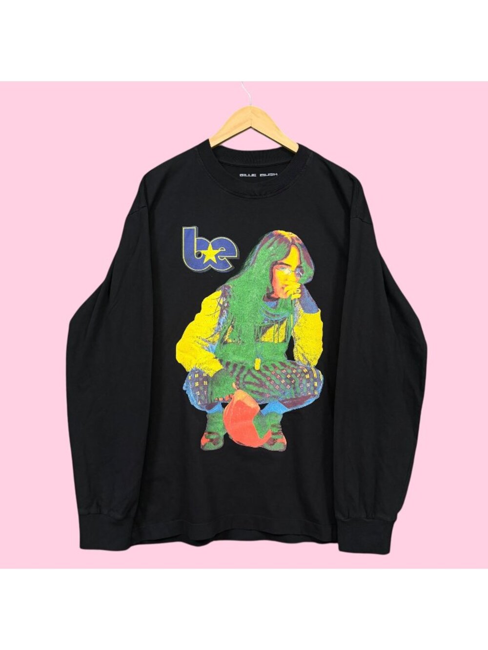 Billie Eilish Hit Me Hard and Soft The Tour LS Tee L